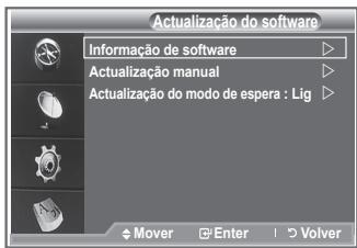 SAMSUNG LE-37R86BD - Actualização do modo de espera: Lig. / Deslig. - 2