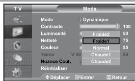 SAMSUNG LE-37S71B - Réglage de l'image personnalisée - 2
