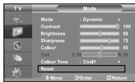 SAMSUNG LE-37S71B - Changing the Colour Tone - 2