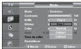 SAMSUNG LE-37S71B - Cambio del tono del color - 1