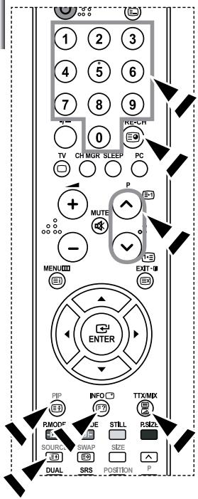 SAMSUNG LE-37S71B - Exibicao das informacoes de teletexto - 2