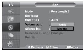 SAMSUNG LE-37S71B - Réglage automatique du volume - 1
