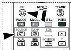 SAMSUNG LE-37S71B - Visualización de Imagen enImagen (PIP) - 2