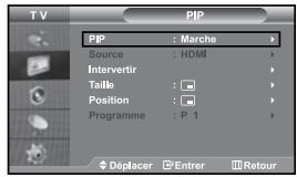 SAMSUNG LE-37S71B - Affichage de l'image dans l'image (PIP) - 1
