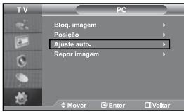 SAMSUNG LE-37S71B - Alteracao da posicao da imagem (Posicao): - 1