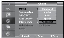 SAMSUNG LE-37S71B - De geluidsstandaard wijzigen - 1