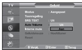 SAMSUNG LE-37S71B - Het volume automatisch aanpassen - 1