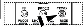 SAMSUNG LE-37S71B - Uso de Fastext para selectionar una página del teletexto - 1