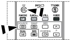SAMSUNG LE-37S71B - Apresentar a imagem na imagem (PIP) - 2