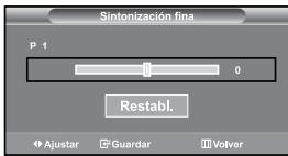 SAMSUNG LE-37S71B - Sintonía finala de la recepción de canales - 1