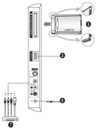 SAMSUNG LE-46M86BD - Namestitev kompleta za pritrditev na steno - 5