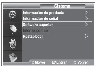 SAMSUNG LE-46M86BD - Actualización del software - 1