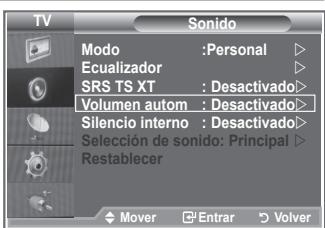 SAMSUNG LE-46M86BD - Ajuste automatico del volumen - 1