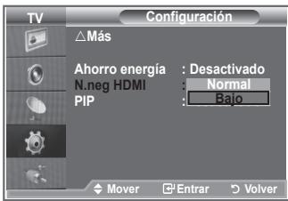 SAMSUNG LE-46M86BD - Se puede selectionar directamente el nivel de negro en la pantalla paraaabustarla profundidadde esta. - 2
