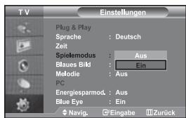 SAMSUNG LE-46N71B - Spielemodus verwenden - 1
