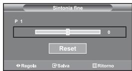 SAMSUNG LE-46N71B - Ottimizzazione della sintonia dei canali - 1