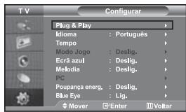SAMSUNG LE-46N71B - Quando liga o teletor, ocorrém various programações de cliente基礎s, automática e subsequente. Estado disponível as següentes programações. - 1