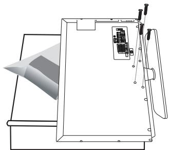SAMSUNG LE-46N71B - Installing the Stand - 2