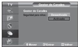 SAMSUNG LE-46N71B - Puede suprimir, anadir o bloquear fácilmente el canal que desee. - 2