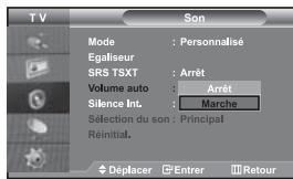 SAMSUNG LE-46N71B - Paramétrage de la technologie trusurround XT (SRS TSXT) - 5