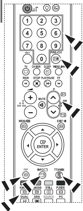 SAMSUNG LE-46N71B - Exibicao das informacoes de teletexto - 2