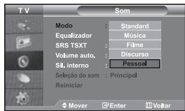 SAMSUNG LE-46N71B - Alterar a colorimetria - 5
