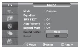 SAMSUNG LE-46N71B - Listening to the Sound of the Sub Picture - 1