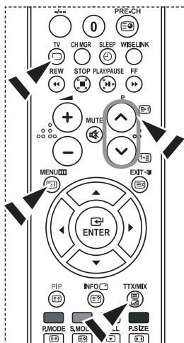 SAMSUNG LE-46N71B - Affichage des informations télétexte - 1