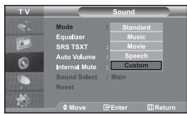 SAMSUNG LE-46N71B - Changing the Colour Space - 4
