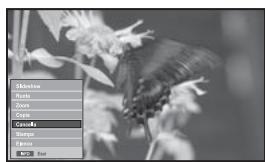 SAMSUNG LE-46N71B - Eliminazione di file di immagine - 1