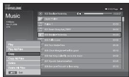 SAMSUNG LE-46N71B - Copying Music Files - 1