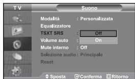 SAMSUNG LE-46N71B - Impostazione di TruSurround XT (SRS TSXT) - 1