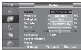 SAMSUNG LE-46N71B - Verwenden Sie die Feinabstimmung, um für bestimmte Sender die Empfangseinstellungen manuell zu optimieren. - 1