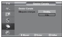SAMSUNG LE-46N71B - Definir Gestor Canais - 3
