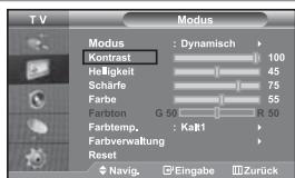 SAMSUNG LE-46N71B - Benutzereinstellung Bild anpassen - 1