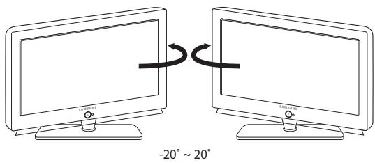SAMSUNG LE-46N71B - De anti-diefstal vergrendeling gebruiken - 2