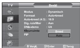 SAMSUNG LE-46N71B - De kleurruimte wijzigen - 1