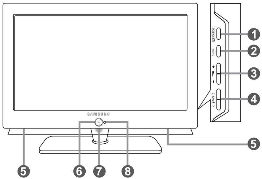 SAMSUNG LE-46N71B - Instalar o kit de montagem na parede - 2