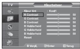 SAMSUNG LE-46N71B - Schakering aanpassen met het component Preferred Color - 1