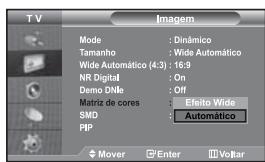 SAMSUNG LE-46N71B - Alterar a colorimetria - 1