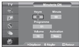 SAMSUNG LE-46N71B - Vous pouvez sélectionner une durée comprise entre 30 et 180 minutes à l'issue de laquelle le téléviseur passera automatiquement en mode veille. - 1