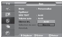 SAMSUNG LE-46N71B - Paramétrage de la technologie trusurround XT (SRS TSXT) - 6