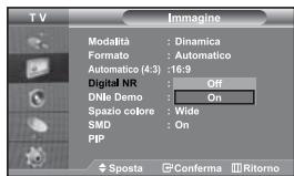 SAMSUNG LE-46N71B - Uso della funzione Digital NR - 1