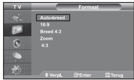 SAMSUNG LE-46N71B - Het beeldformaat selecteren - 1