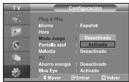 SAMSUNG LE-46N71B - Uso del Modo Juego - 1