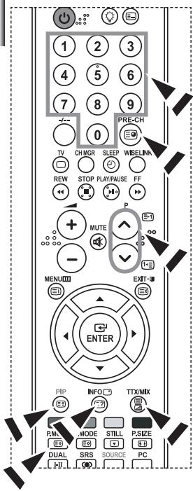 SAMSUNG LE-46N71B - Anzeigen von Videotextinformationen - 2