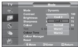SAMSUNG LE-46N71B - Your set has several settings which allow you to control picture quality. - 1