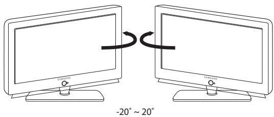 SAMSUNG LE-46N71B - Utilización del bloqueo Kensington antirrobo - 2