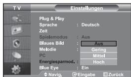 SAMSUNG LE-46N71B - Verwendend der Energiesparfunktion - 1