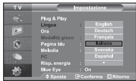 SAMSUNG LE-46N71B - É possibile impostare i timer di accensione/spegnimento automatico in modo che il monitor TV: - 1